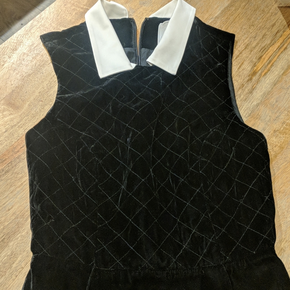 Ruffian Black Velvet Dress